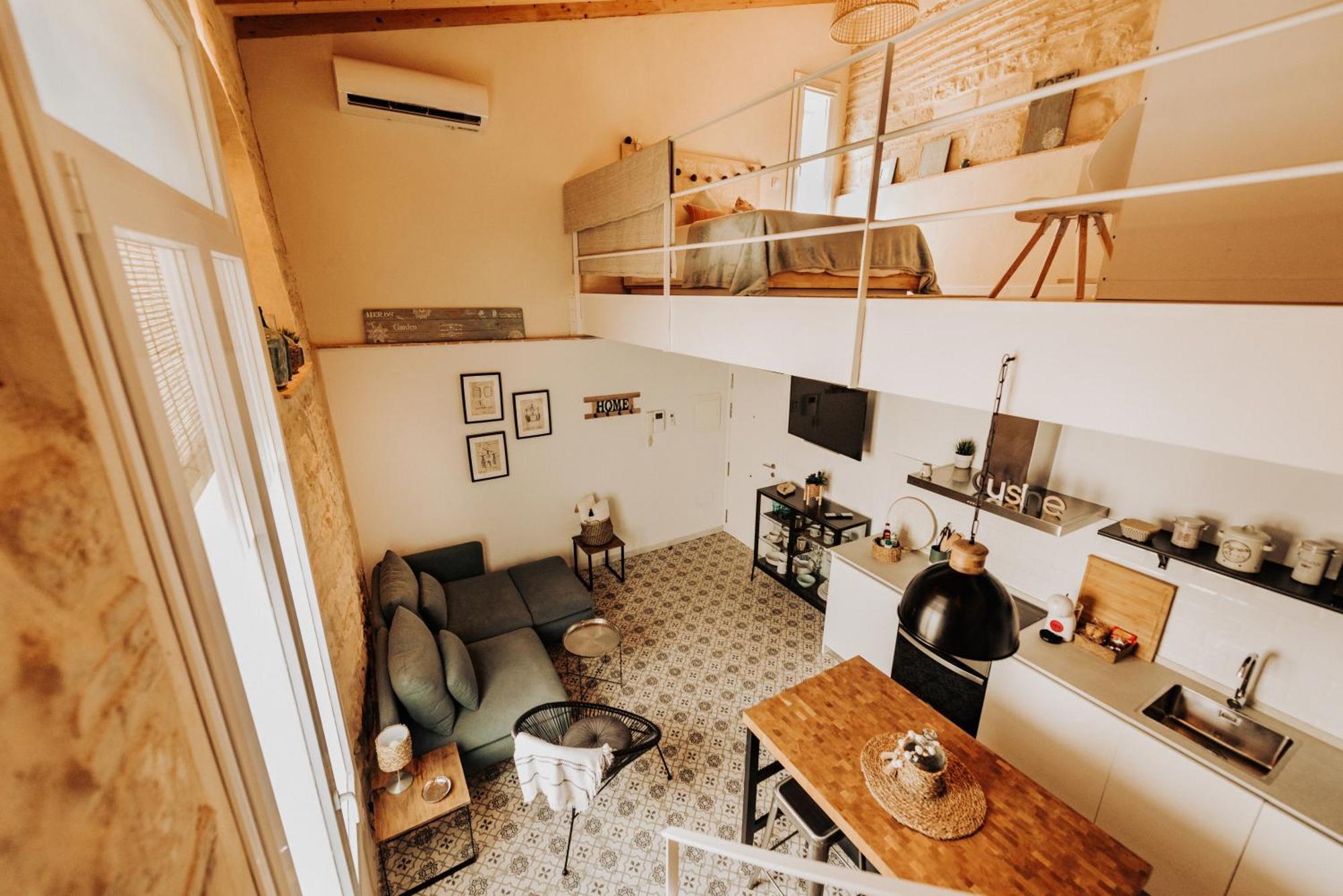 Ferienwohnung Loft Centrico Con Patio Bodega San Javier Jerez de la Frontera Exterior foto